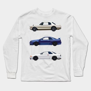 Min Skyline 02 Long Sleeve T-Shirt